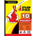 Flip File A4 10 Pocket