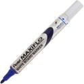 Pentel Maxiflo Pump-It White Board Marker 4.0mm Bullet Tip Blue