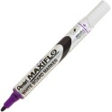 Pentel Maxiflo Pump-It White Board Marker 4.0mm Bullet Tip Violet