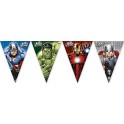 Avengers Assemble Multihero Party Flag Banner
