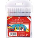 Faber Castell Fibre Tip Pens 12's
