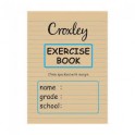 Croxley A5 48 page Feint & Margin Speckled Exercise Book