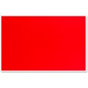 Parrot Info Board - Plastic Frame 600mm x 450mm - Red