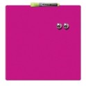Rexel Quartet Magnetic Square Tile 360mm x 360mm - Pink