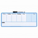 Rexel Quartet Magnetic Weekly Organiser with Marker - Blue