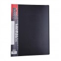Meeco Executive A4 Display Book 20 Pockets Black