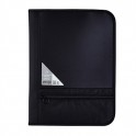 Meeco Conference Folder With Zip Black 