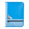 Meeco Conference Folder With Zip Blue
