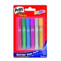 Pritt Glitter Glue Brights 6's