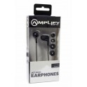 Amplify Pro Jazz Series Earphone No Mic Black