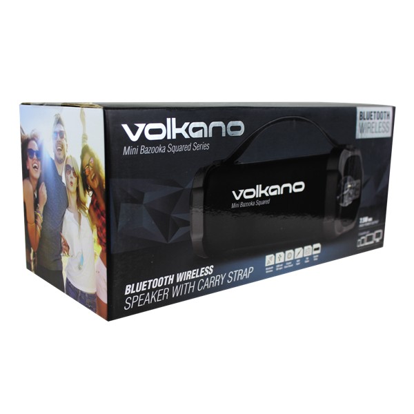 volkano mini bazooka bluetooth speaker