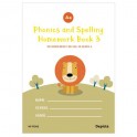 Phonics and Spelling Homework Book - Book 3